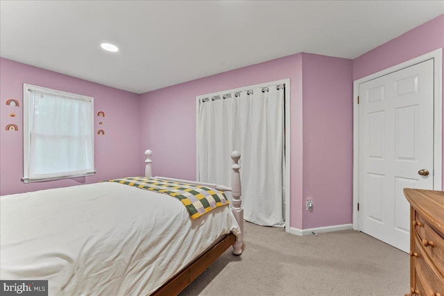 11 White Oak Dr, West Grove, PA 19390 - bedroom with baseboards, carpet floors, and recessed lighting
