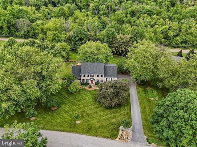 11 White Oak Dr, West Grove, PA 19390 - view of subject property with a heavily wooded area