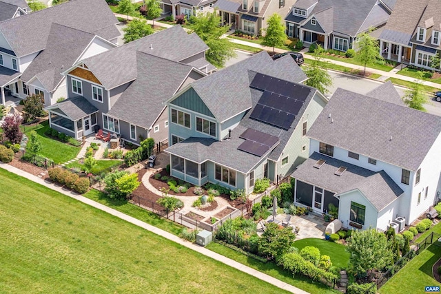 729 Highgate Row, Crozet, VA 22932 - aerial perspective of suburban area