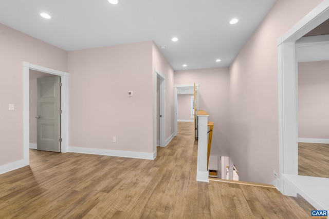 729 Highgate Row, Crozet, VA 22932 - unfurnished room with wood finished floors, baseboards, and recessed lighting