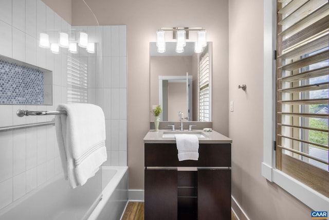729 Highgate Row, Crozet, VA 22932 - full bath featuring vanity and shower / washtub combination