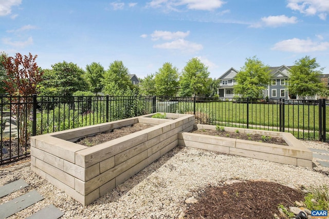 729 Highgate Row, Crozet, VA 22932 - view of yard featuring a garden