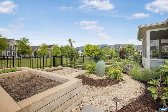 729 Highgate Row, Crozet, VA 22932 - view of yard with a garden and a residential view