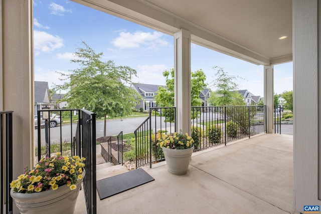 729 Highgate Row, Crozet, VA 22932 - view of patio with a residential view