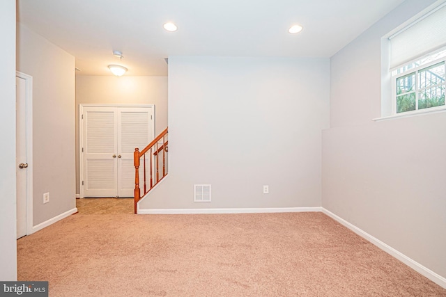 11919 Little Seneca Pkwy, Clarksburg, MD 20871 - unfurnished room featuring carpet flooring, recessed lighting, and baseboards