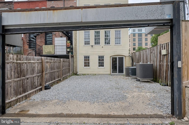 1337 Harvard St NW Unit 1, Washington, DC 20009 - rear view of property with central air condition unit