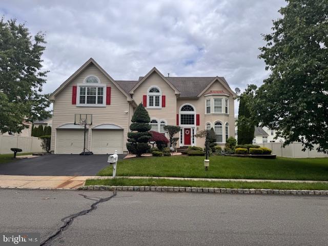 5 Wetherhill Way, Dayton, NJ 08810 - view of front of home with a garage and driveway