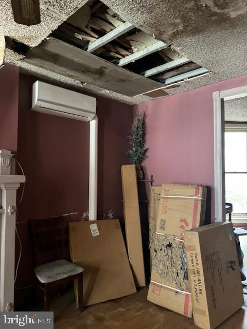 518 S 55th St, Philadelphia, PA 19143 - interior space with an AC wall unit