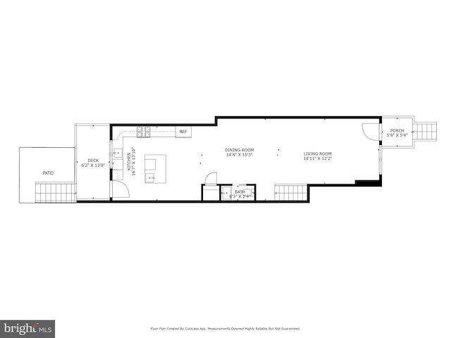 3615 10th St NW Unit A, Washington, DC 20010 - home floor plan