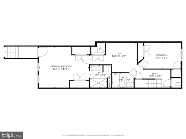 3615 10th St NW Unit A, Washington, DC 20010 - room layout