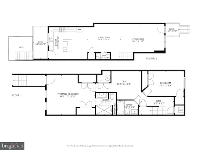 3615 10th St NW Unit A, Washington, DC 20010 - floor plan / room layout