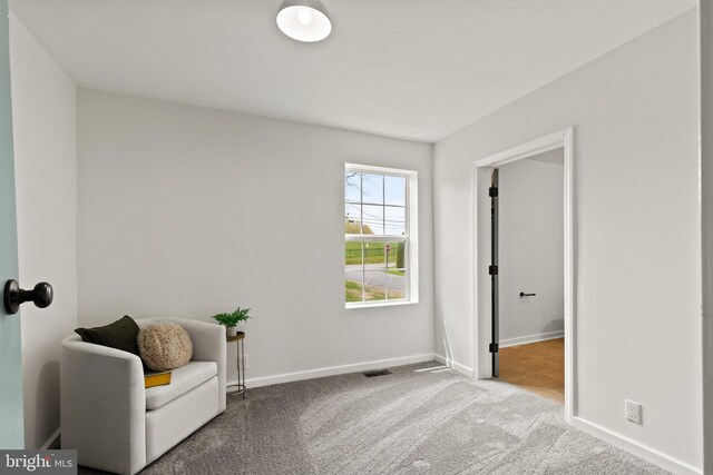 106 1st Ave, Lincoln University, PA 19352 - sitting room featuring carpet floors and baseboards