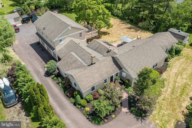 1104 N Pleasantview Rd, Pottstown, PA 19464 - view from above of property