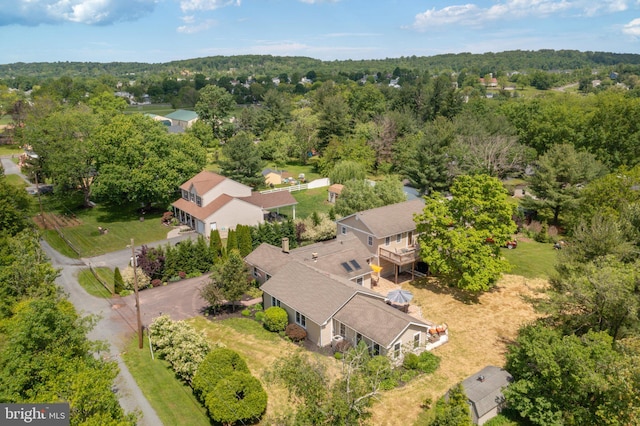 1104 N Pleasantview Rd, Pottstown, PA 19464 - view of subject property featuring a forest