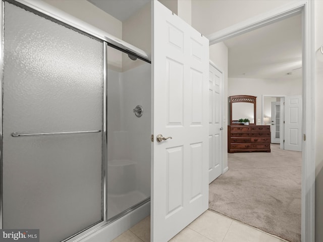2608 Chapel Lake Dr Unit 112, Gambrills, MD 21054 - full bath with a stall shower and tile patterned floors
