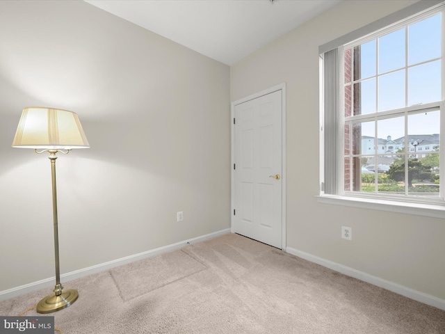 2608 Chapel Lake Dr Unit 112, Gambrills, MD 21054 - empty room featuring carpet floors and baseboards