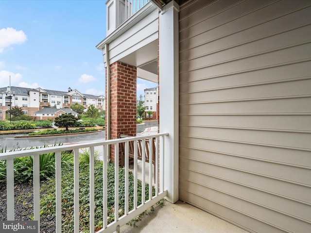 2608 Chapel Lake Dr Unit 112, Gambrills, MD 21054 - balcony with a residential view and a water view