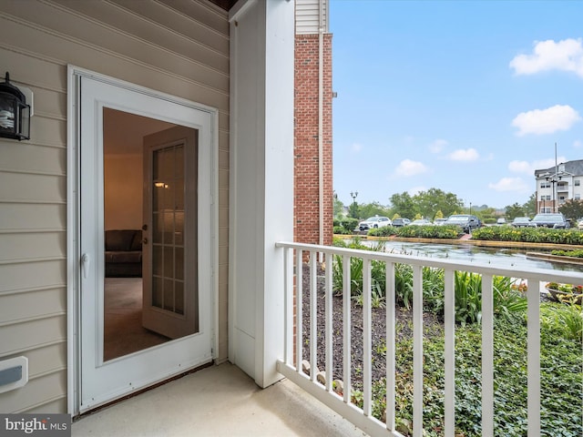 2608 Chapel Lake Dr Unit 112, Gambrills, MD 21054 - balcony with a water view