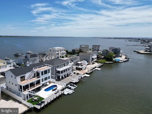 11 Selma Dr, Manahawkin, NJ 08050 - aerial view of a large body of water