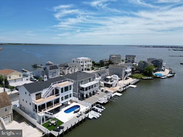 11 Selma Dr, Manahawkin, NJ 08050 - aerial view of a large body of water