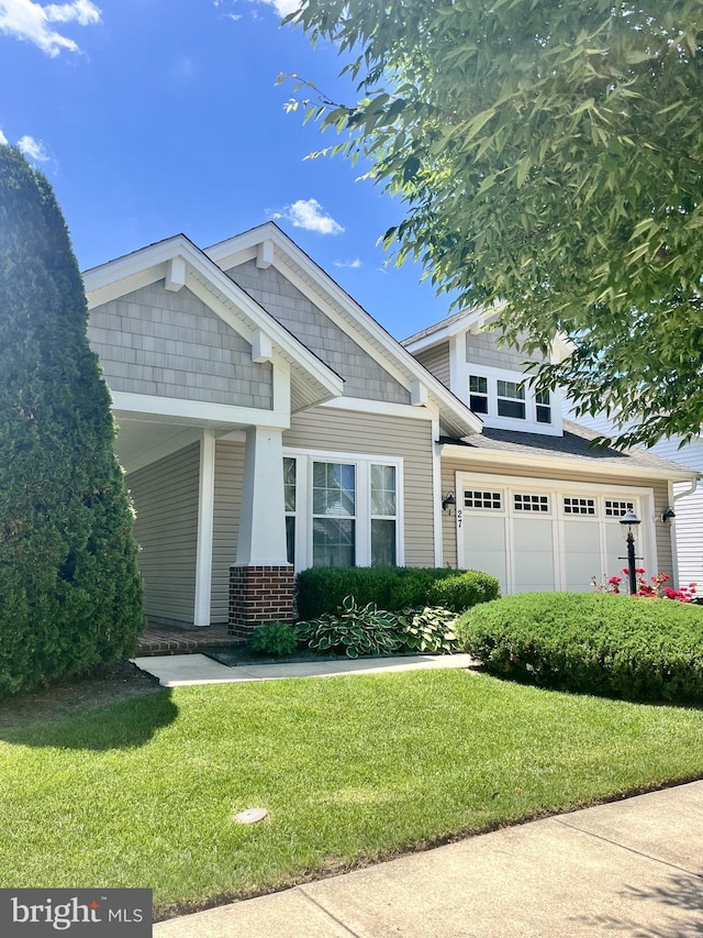 27 Amandas Teal Dr, Bridgeville, DE 19933 - view of front of property with a front yard and an attached garage