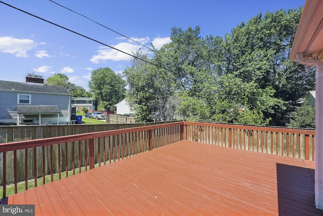 6775 Amherst Rd, Bryans Road, MD 20616 - view of deck
