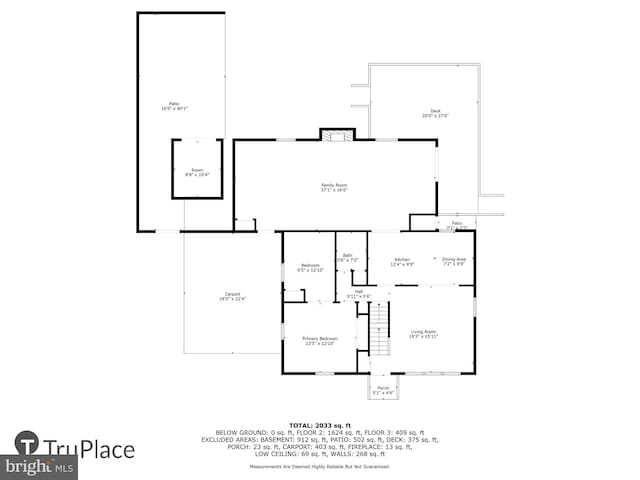 6775 Amherst Rd, Bryans Road, MD 20616 - property floor plan