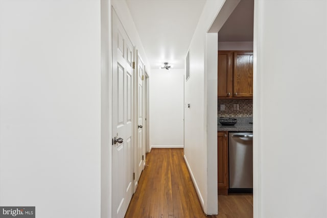 6775 Amherst Rd, Bryans Road, MD 20616 - corridor with wood finished floors and baseboards