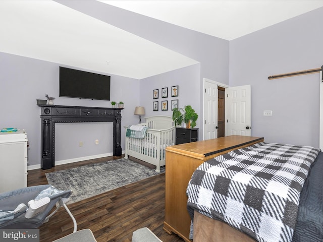 1501 Rambling Way, Frederick, MD 21701 - bedroom featuring wood finished floors and a barn door