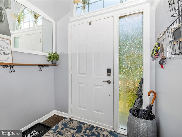 1501 Rambling Way, Frederick, MD 21701 - foyer featuring dark wood-type flooring and baseboards