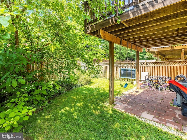 1501 Rambling Way, Frederick, MD 21701 - fenced backyard featuring a patio area