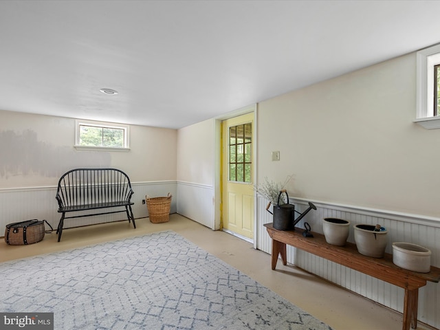 55 Ithica Ln, High View, WV 26808 - bedroom featuring wainscoting and multiple windows