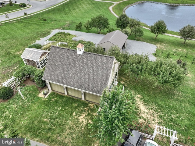 419 Coffee Goss Rd, Marietta, PA 17547 - view from above of property with a large body of water