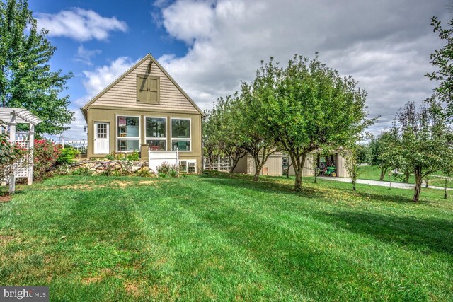 419 Coffee Goss Rd, Marietta, PA 17547 - back of property featuring a lawn