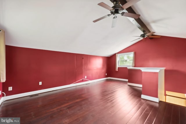 810 Sugarland Run Dr, Sterling, VA 20164 - bonus room featuring wood finished floors, a ceiling fan, and baseboards