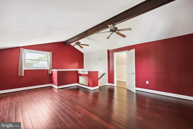 810 Sugarland Run Dr, Sterling, VA 20164 - bonus room with ceiling fan, wood finished floors, and baseboards