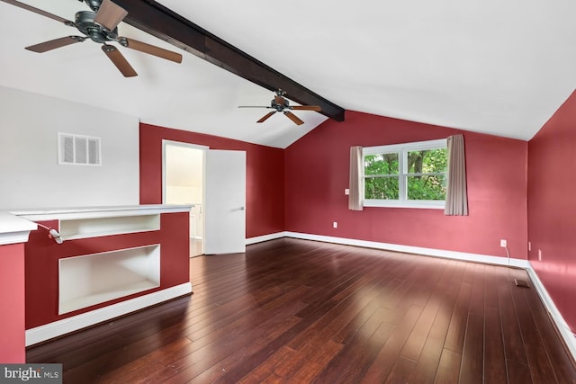 810 Sugarland Run Dr, Sterling, VA 20164 - unfurnished living room with a ceiling fan, hardwood / wood-style floors, and baseboards