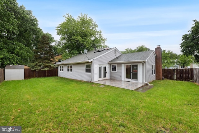 810 Sugarland Run Dr, Sterling, VA 20164 - rear view of property featuring a patio area and a chimney