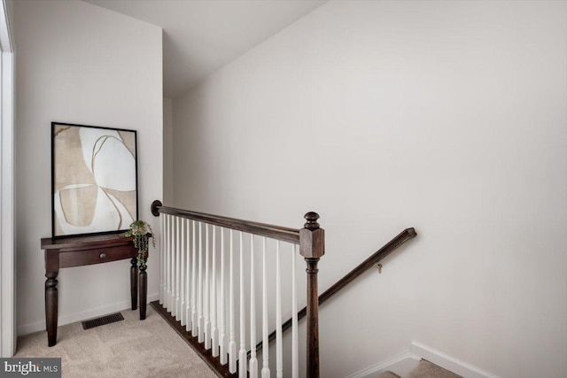 1318 Ribbon Limestone Ter SE, Leesburg, VA 20175 - stairs with carpet floors and baseboards