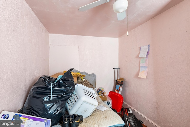 2348 N Mascher St, Philadelphia, PA 19133 - storage area with a ceiling fan
