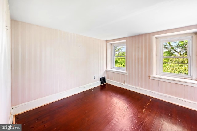 3577 Olde Bedminster Rd, Ottsville, PA 18942 - spare room with wood finished floors and baseboards