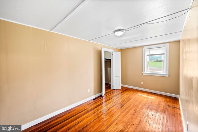 3577 Olde Bedminster Rd, Ottsville, PA 18942 - spare room featuring wood-type flooring and baseboards