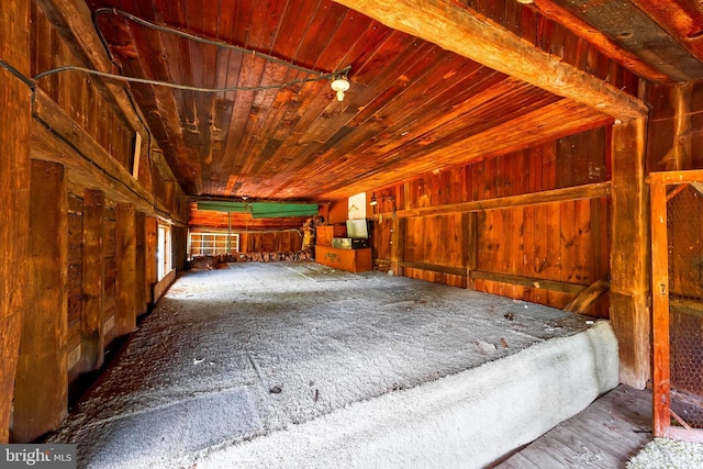 3577 Olde Bedminster Rd, Ottsville, PA 18942 - view of unfinished attic