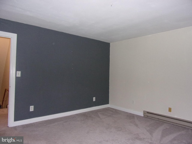 142 Fawn Rd, Reedsville, PA 17084 - unfurnished room with baseboard heating, carpet floors, and baseboards
