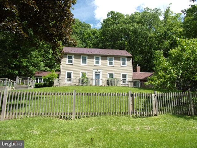 142 Fawn Rd, Reedsville, PA 17084 - colonial-style house with metal roof