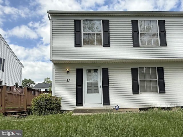 21 Ewing Dr Unit C, Reisterstown, MD 21136 - rear view of property featuring a yard