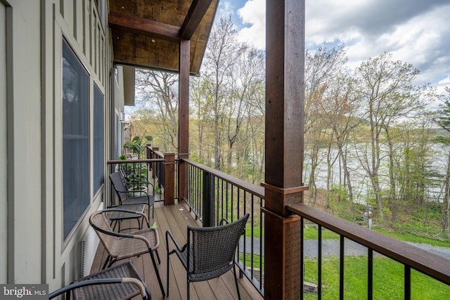 531 Glendale Rd Unit B302, Oakland, MD 21550 - view of wooden terrace