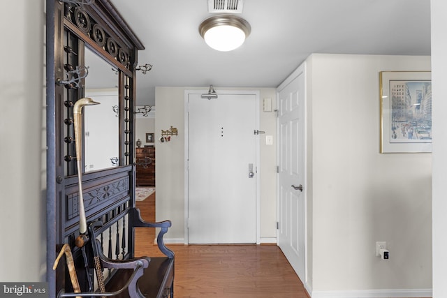 1515 S Arlington Ridge Rd Unit 402, Arlington, VA 22202 - hall with wood finished floors