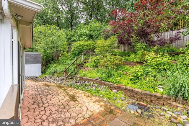 419 Breslin Rd, Joppa, MD 21085 - view of yard featuring a patio