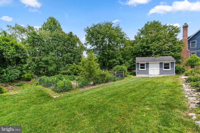13492 Allnutt Ln, Highland, MD 20777 - view of yard with an outdoor structure